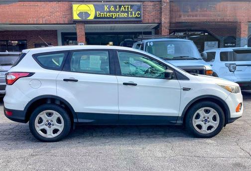 White 2018 Ford Escape S