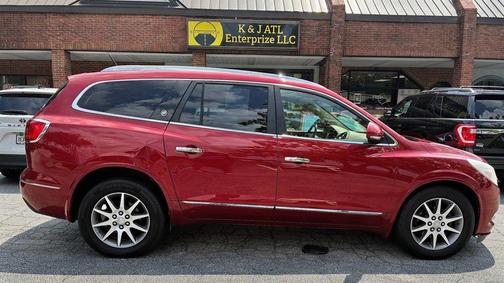 Red 2013 Buick Enclave Leather
