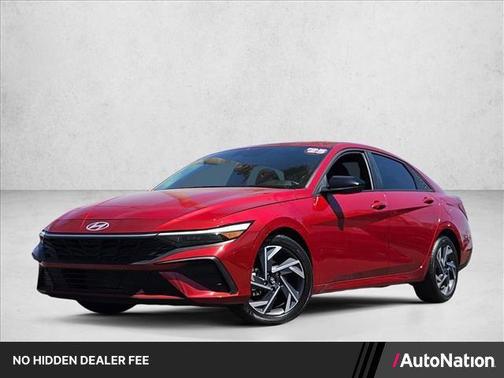 Ultimate Red 2025 Hyundai ELANTRA Sport