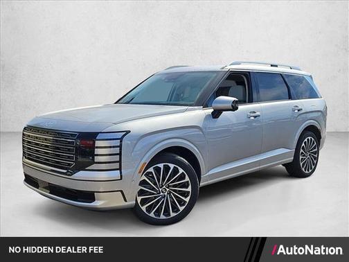 Typhoon Silver Metallic 2026 Hyundai Palisade Hybrid Calligraphy
