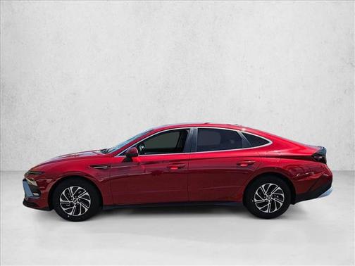 Ultimate Red 2026 Hyundai SONATA Hybrid Base