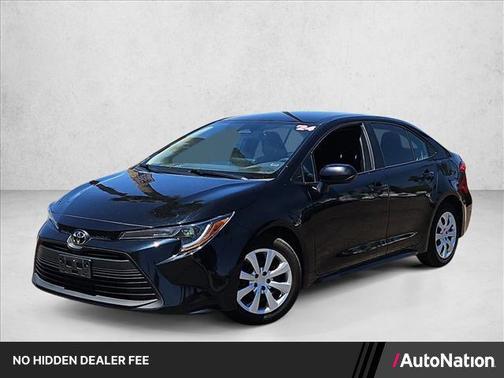 Midnight Black Metallic 2024 Toyota Corolla LE