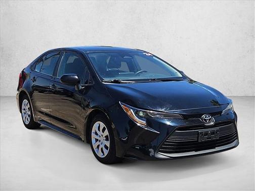 Midnight Black Metallic 2024 Toyota Corolla LE