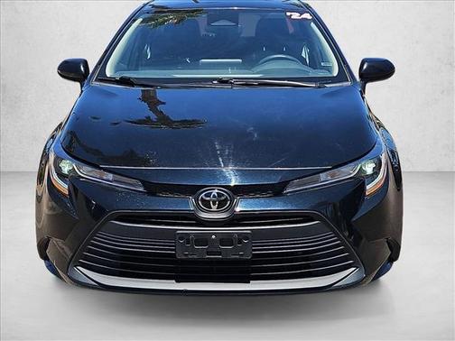 Midnight Black Metallic 2024 Toyota Corolla LE