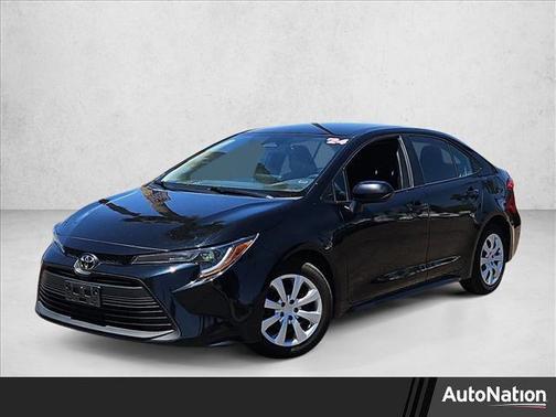 Midnight Black Metallic 2024 Toyota Corolla LE