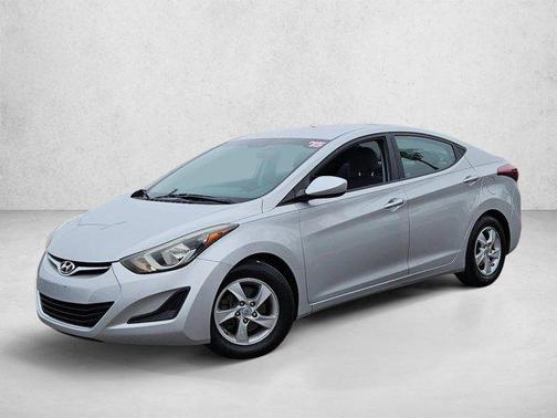 Shimmering Air Silver 2015 Hyundai ELANTRA SE