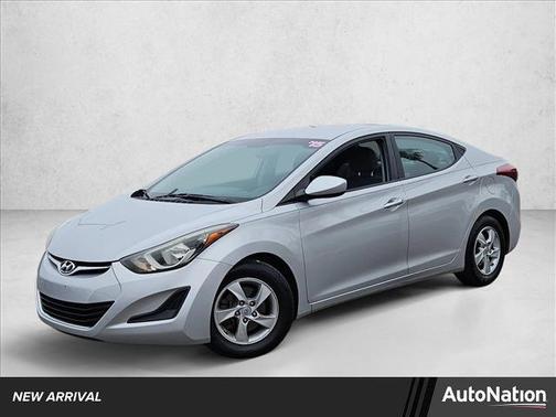 Shimmering Air Silver 2015 Hyundai ELANTRA SE