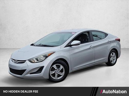 Shimmering Air Silver 2015 Hyundai ELANTRA SE