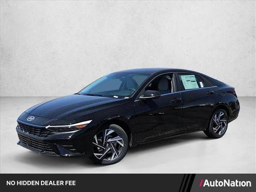 Abyss Black 2026 Hyundai ELANTRA HEV Limited
