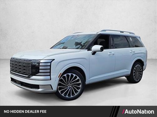 Creamy White Pearl 2026 Hyundai Palisade Hybrid Calligraphy