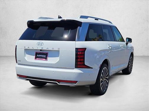 Creamy White Pearl 2026 Hyundai Palisade Hybrid Calligraphy