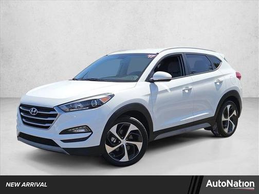 Dazzling White 2017 Hyundai TUCSON Sport