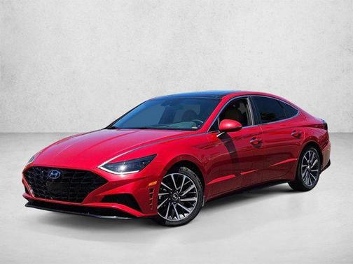 Calypso Red 2020 Hyundai SONATA Limited