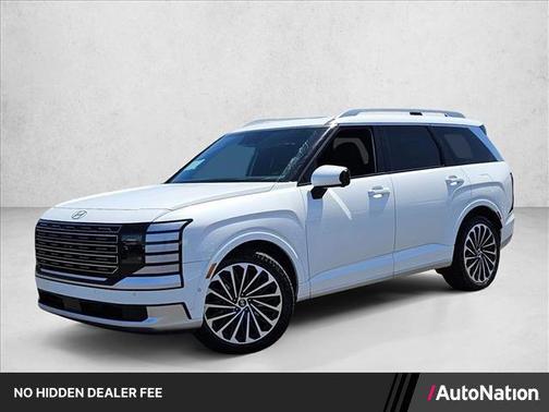 Creamy White Pearl 2026 Hyundai Palisade Hybrid Calligraphy