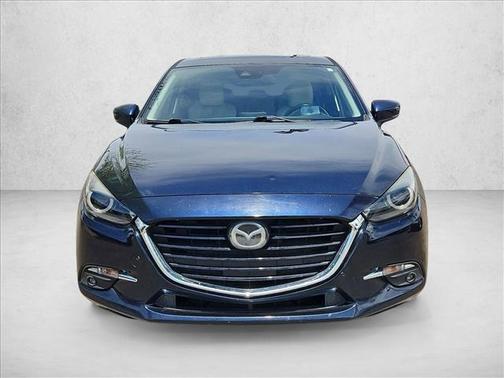 Deep Crystal Blue Mica 2018 Mazda Mazda3 Grand Touring