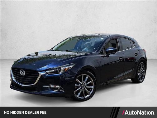 Deep Crystal Blue Mica 2018 Mazda Mazda3 Grand Touring