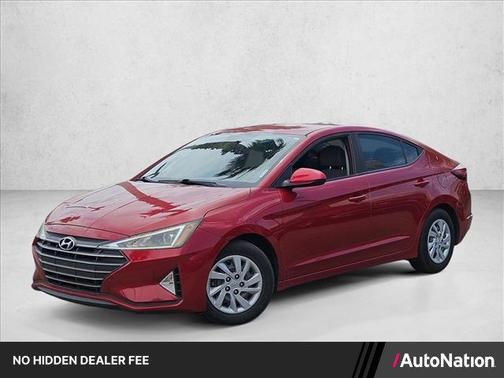 Scarlet Red 2019 Hyundai ELANTRA SE