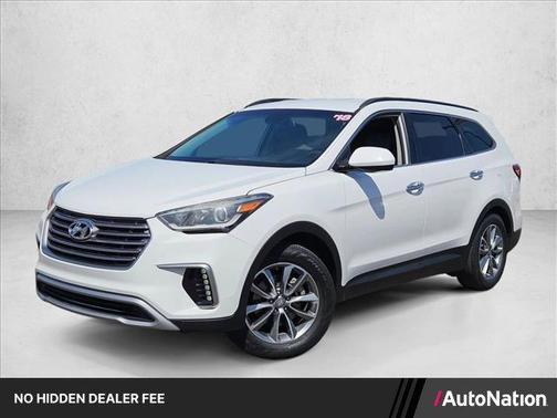 Monaco White 2018 Hyundai SANTA FE SE