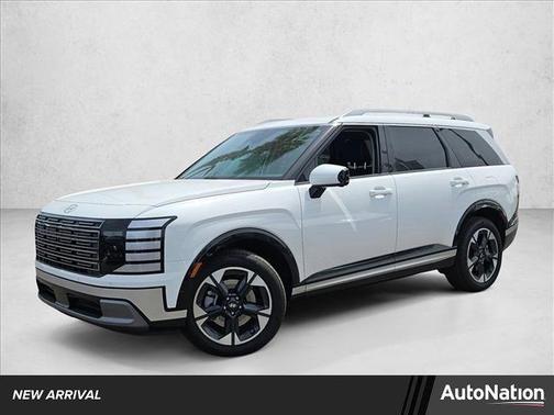 Creamy White Pearl 2026 Hyundai Palisade Hybrid Limited
