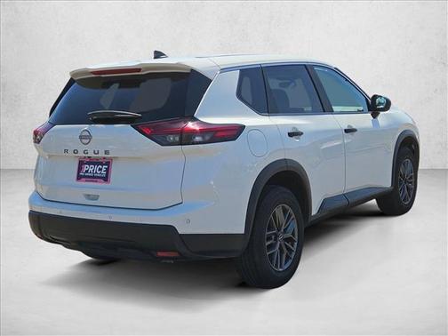 Glacier White 2024 Nissan Rogue S