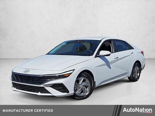 Serenity White 2025 Hyundai ELANTRA SE