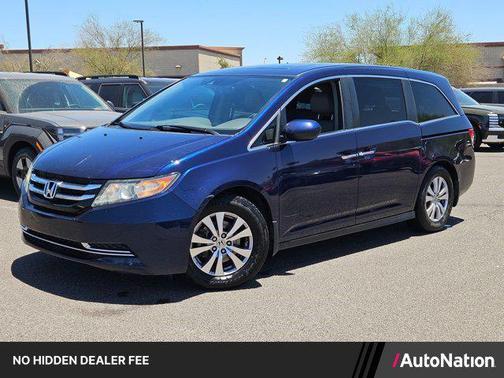 Obsidian Blue Pearl 2016 Honda Odyssey EX-L