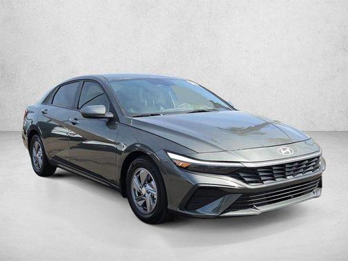 Amazon Gray 2025 Hyundai ELANTRA SE
