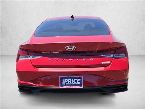 Scarlet Red Pearl 2023 Hyundai ELANTRA SEL