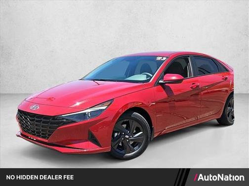 Scarlet Red Pearl 2023 Hyundai ELANTRA SEL