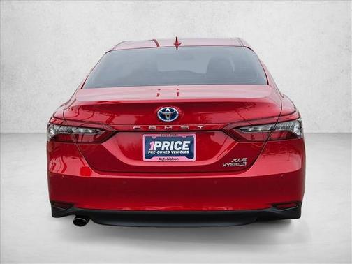 Supersonic Red 2023 Toyota Camry Hybrid XLE