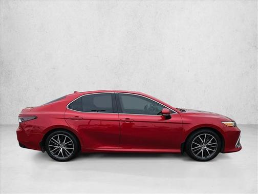 Supersonic Red 2023 Toyota Camry Hybrid XLE
