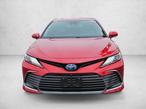 Supersonic Red 2023 Toyota Camry Hybrid XLE