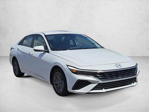 Serenity White 2024 Hyundai ELANTRA SEL