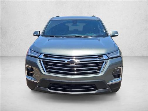 Silver Sage Metallic 2023 Chevrolet Traverse LT Cloth