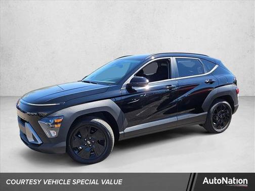 Abyss Black Pearl 2026 Hyundai KONA SEL Sport
