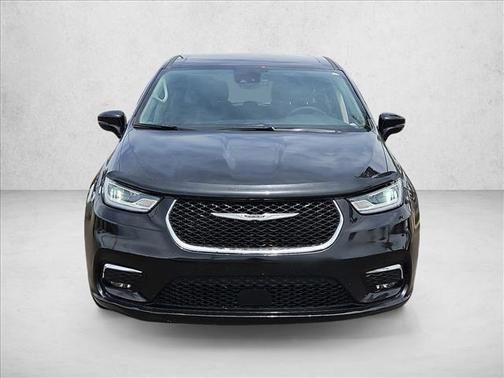 Brilliant Black Crystal Pearlcoat 2022 Chrysler Pacifica Hybrid Touring L