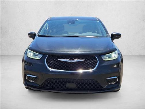 Brilliant Black Crystal Pearlcoat 2022 Chrysler Pacifica Hybrid Touring L