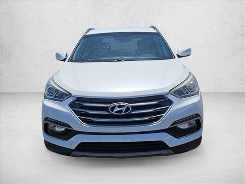 Pearl White 2018 Hyundai Santa Fe Sport 2.4L