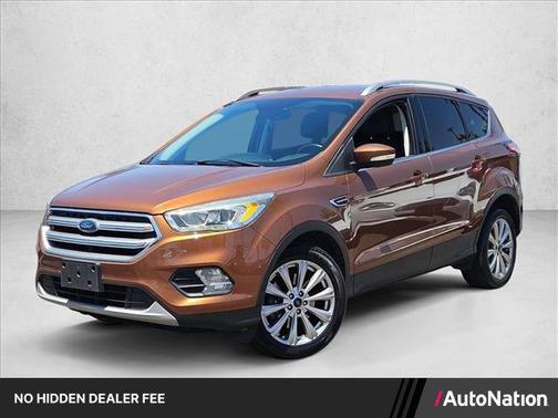 Canyon Ridge Metallic 2017 Ford Escape Titanium