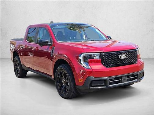 Ruby Red Metallic Tinted Clearcoat 2025 Ford Maverick Lariat