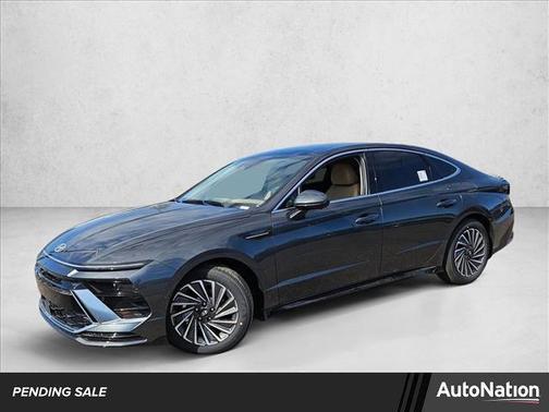 Portofino Gray 2026 Hyundai SONATA Hybrid Limited