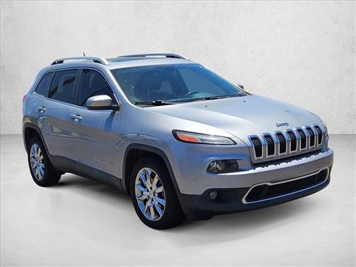 Billet Silver Metallic Clearcoat 2017 Jeep Cherokee Limited