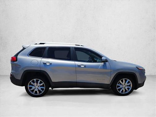 Billet Silver Metallic Clearcoat 2017 Jeep Cherokee Limited