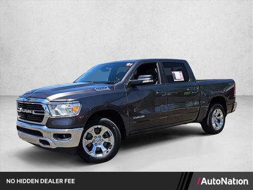 Granite Crystal Metallic Clearcoat 2021 RAM 1500 Big Horn/Lone Star