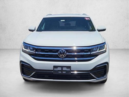 White 2021 Volkswagen Atlas Cross Sport 3.6L V6 SE w/Technology R-Line