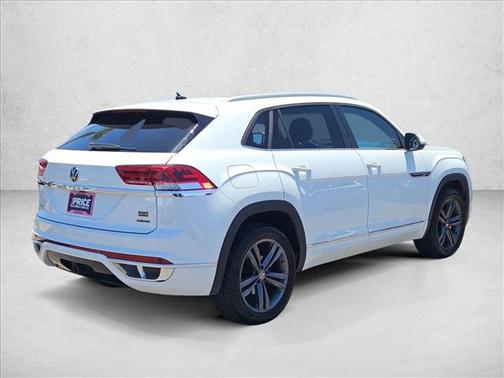 White 2021 Volkswagen Atlas Cross Sport 3.6L V6 SE w/Technology R-Line