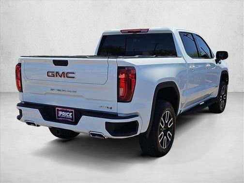 Summit White 2025 GMC Sierra 1500 AT4