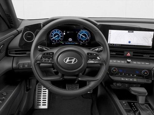 Serenity White Pearl 2026 Hyundai ELANTRA HEV SEL Sport