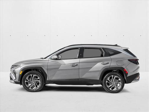 Shimmering Silver 2026 Hyundai TUCSON Hybrid Limited
