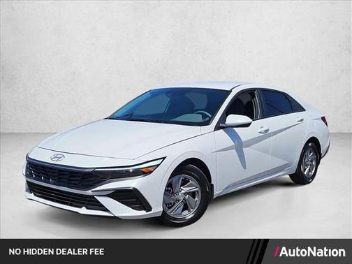 Serenity White 2025 Hyundai ELANTRA SE